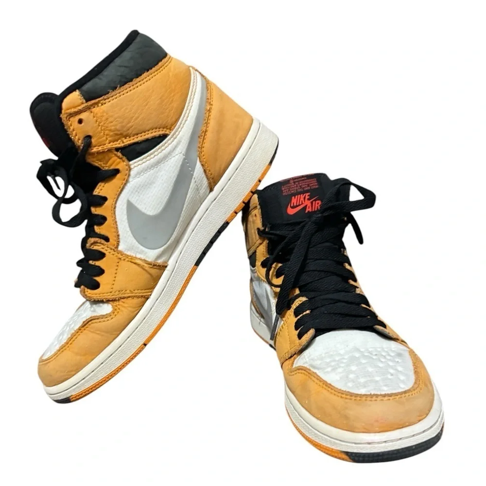 Rare Nike Air Jordan 1 high element Gore-Tex curry size 8 Y2K retro 90’s - Picture 5 of 10